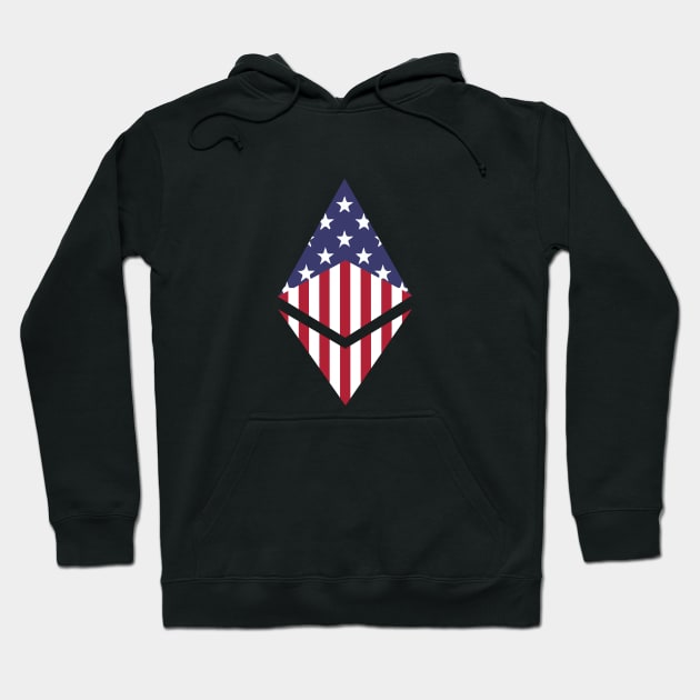 Ethereum USA Hoodie by mangobanana